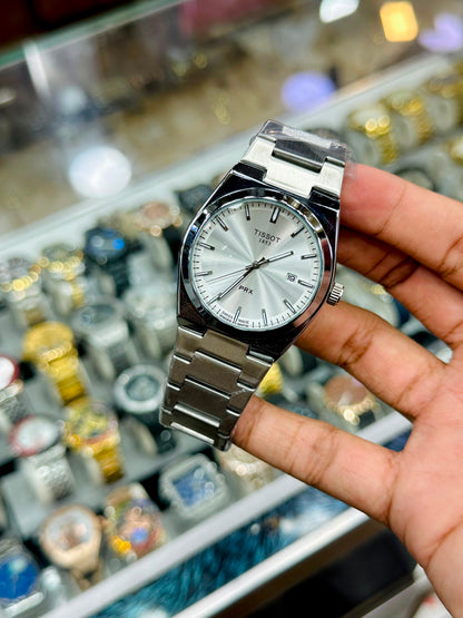 Tissot PRX Stainless Steel Semi-Automatic White Dial