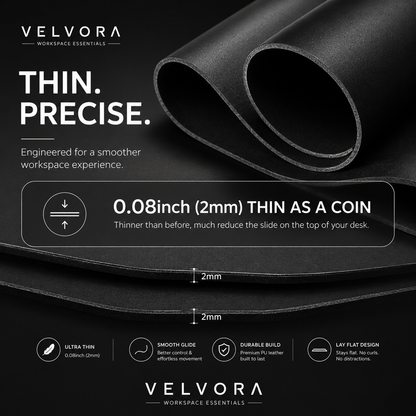 Velvora Signature Desk Mat